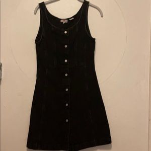 Small Levis Black Denim Dress